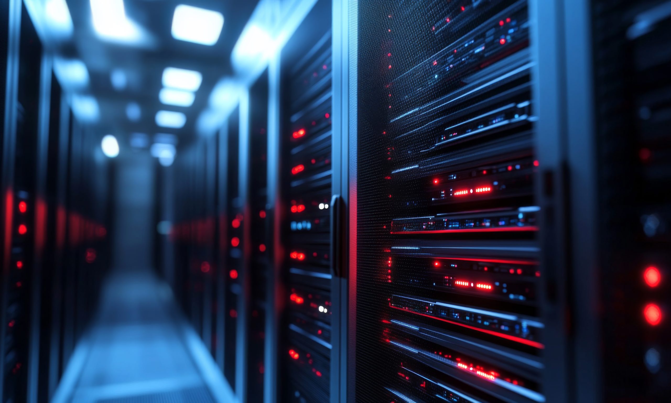 big data, cybier security and database abstract concept